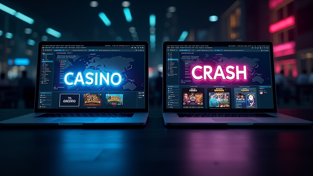 Comparação entre Blaze Crash Live e Blazecrash Live em telas diferentes