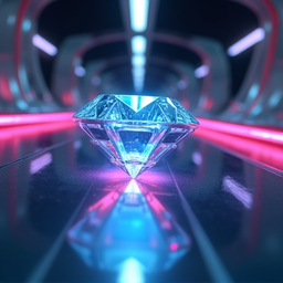 Neon Diamond Run Cassino Blaze Crash